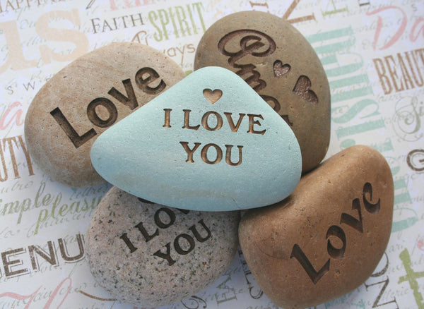 CUSTOM Engraving - Personalized your message stone