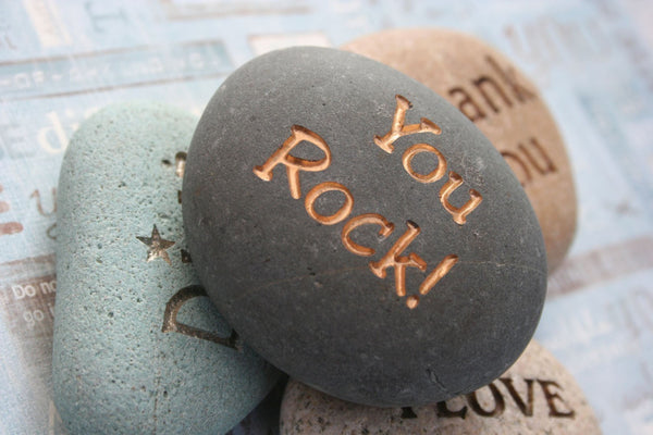 CUSTOM Engraving - Personalized your message stone
