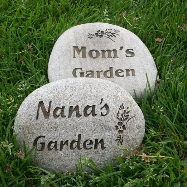 Custom Engraved Garden Stone