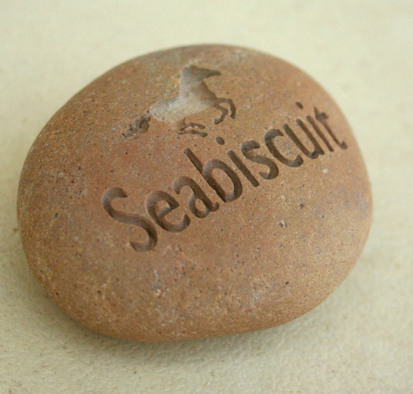 Horse lovers gifts - equestrian gifts - custom engraved companion stone (TM) with horse name
