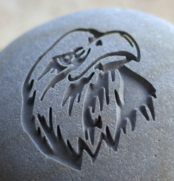 Eagle - Home Decor paperweight collections - Ready to Ship - engraved stone by SJ-Engraving
