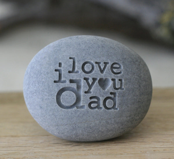 Engraved i love you dad - exclusive design by SJ-Engraving