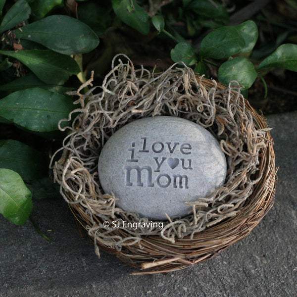 Mother's day gift  - message nest by sjEngraving