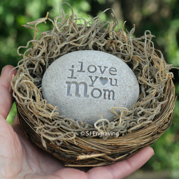 Mother's day gift  - message nest by sjEngraving